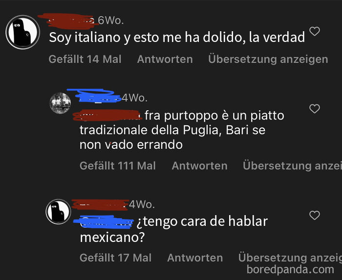 Soy italiano, sí, claro