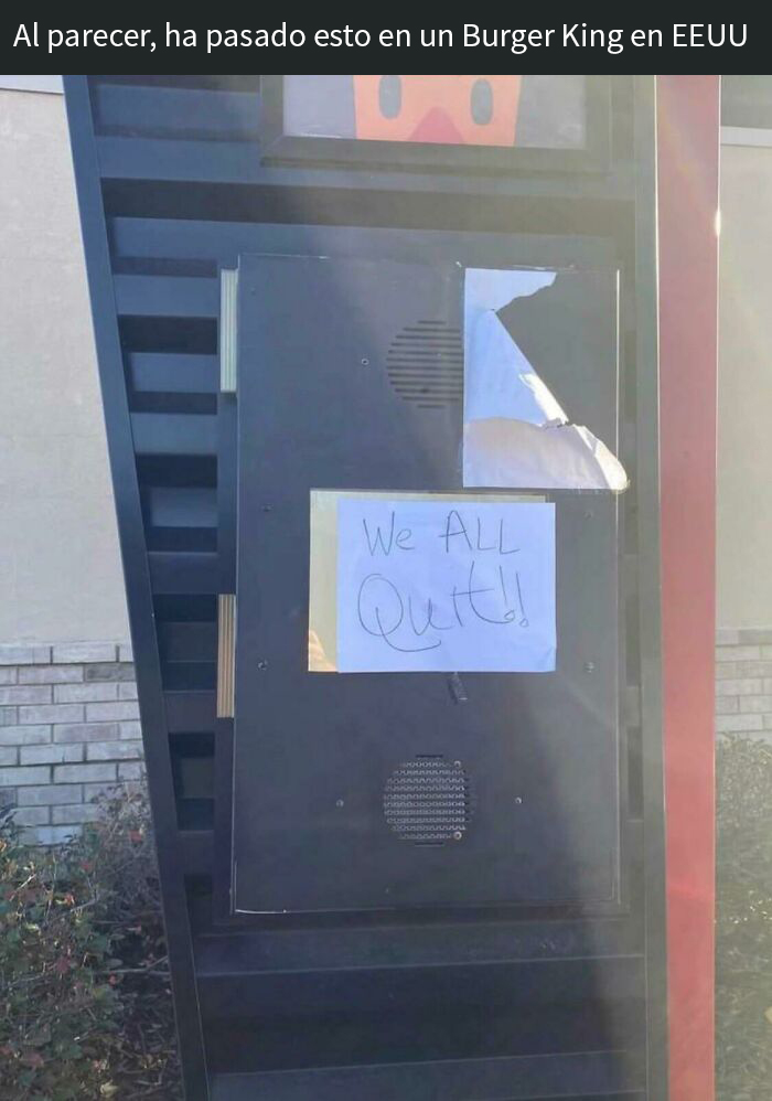 Todos los trabajadores de este Burger King en Alabama renunciaron debido a los bajos salarios. ¡Bien por ellos! 