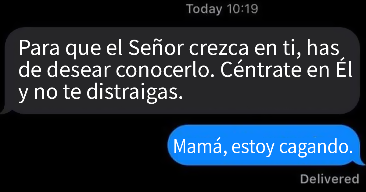 20 Mensajes de texto que le arruinaron instantáneamente el día a la gente