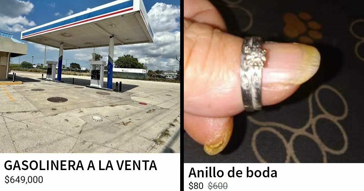 20 Joyas de Facebook Marketplace procedentes de vendedores delirantes